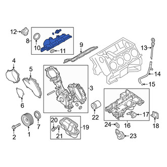Infiniti OE - Left Engine Valve Cover