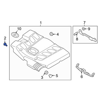 Infiniti OE - Engine Cover Bolt
