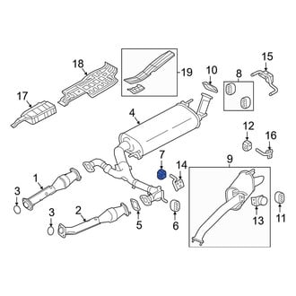 Infiniti OE - Center Exhaust System Hanger