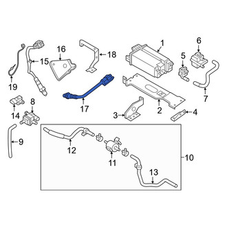 Infiniti OE - Rear Oxygen Sensor