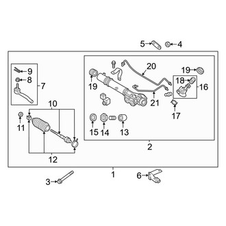 Infiniti OE - Steering Gear & Linkage