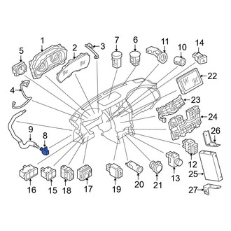 Infiniti OE - Cabin Air Temperature Sensor