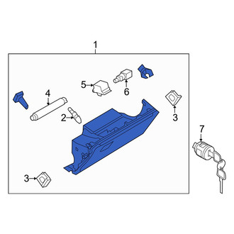 Infiniti OE - Front Glove Box