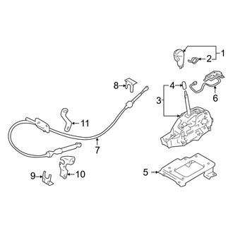 Infiniti OE - Center Console (Shifter & Components)