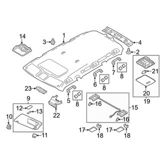 Infiniti OE - Roof - Interior Trim