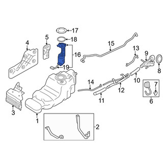 Infiniti OE - Fuel Pump and Sender Assembly
