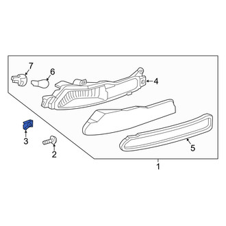 Infiniti OE - Turn Signal Light Assembly Nut