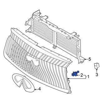 Infiniti OE - Grille Retainer