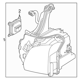 Infiniti OE - Front Lamps - Headlamp Components