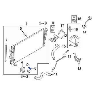 Infiniti OE - Engine Coolant Temperature Sensor