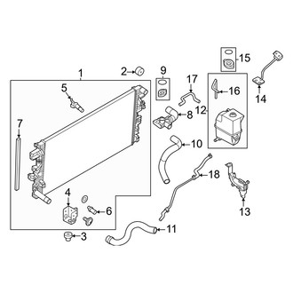 Infiniti OE - Cooling - Radiator & Components