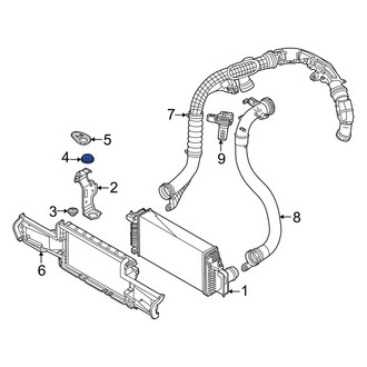 Infiniti OE - Upper Intercooler Insulator
