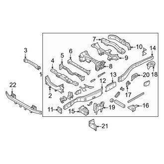 Infiniti OE - Frame & Components (Frame & Crossmembers)