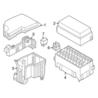 Infiniti OE - Electrical - Fuse & Relay (Engine Compartment)