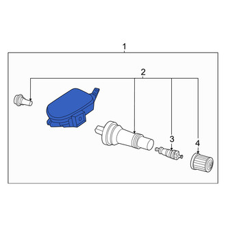 Infiniti OE - Tire Pressure Monitoring System (TPMS) Sensor