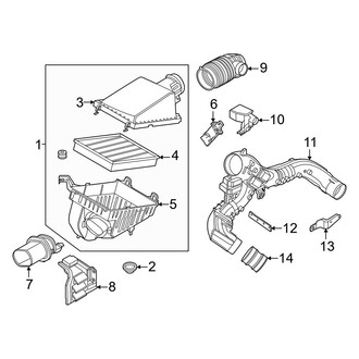 Infiniti OE - Engine - Air Intake