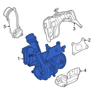 Infiniti OE - Left Turbocharger