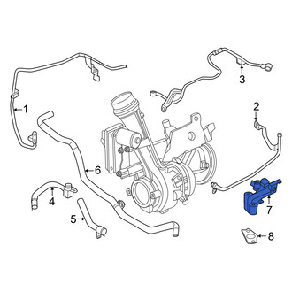 Infiniti OE - Turbocharger Oil Line Adapter