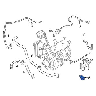 Infiniti OE - Turbocharger Oil Line Gasket