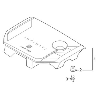 Infiniti OE - Engine Appearance Cover