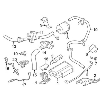 Infiniti OE - Emission System - Emission Components