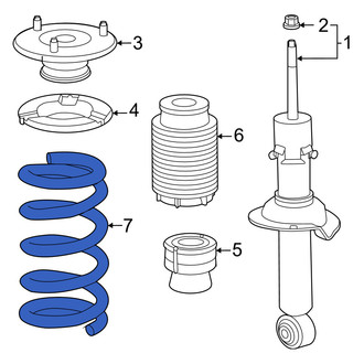 Infiniti OE - Front Coil Spring