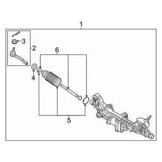 Infiniti OE - Steering Gear & Linkage