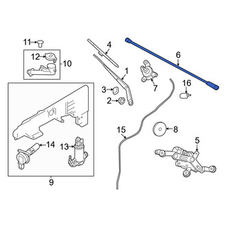 Infiniti OE - Wiper Linkage