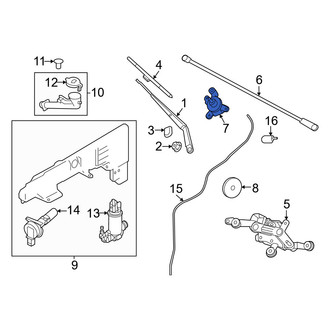 Infiniti OE - Wiper Linkage Bracket