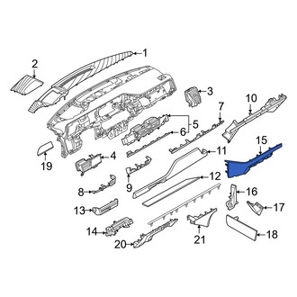Infiniti OE - Right Instrument Panel Molding