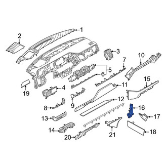 Infiniti OE - Left Instrument Panel Molding