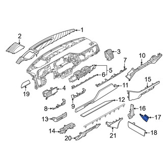 Infiniti OE - Right Instrument Panel Cover