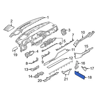 Infiniti OE - Left Instrument Panel Cover