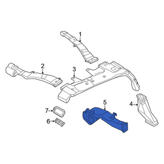 Infiniti OE - Rear Lower Instrument Panel Air Duct