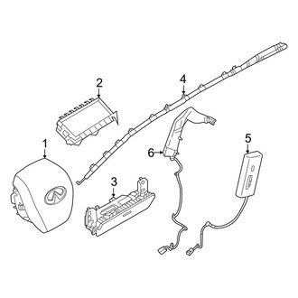 Infiniti OE - Restraint Systems - Air Bag Components (Air Bags)