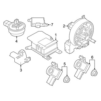 Infiniti OE - Restraint Systems - Air Bag Components (Modules & Sensors)