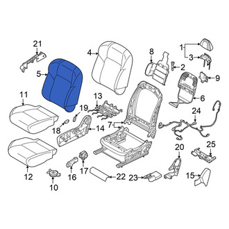 Infiniti OE - Center Left Seat Back Cushion Cover