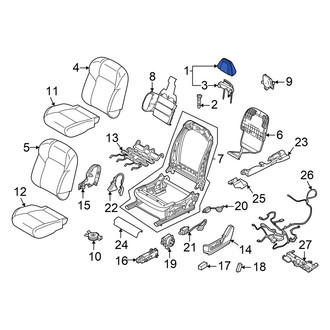 Infiniti OE - Center Headrest