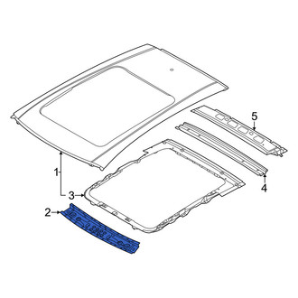 Infiniti OE - Front Roof Header Panel