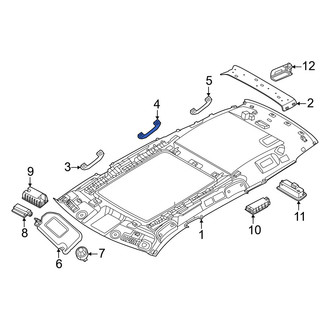 Infiniti OE - Center Left Interior Grab Bar