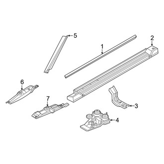 Infiniti OE - Pillars, Rocker & Floor - Exterior Trim