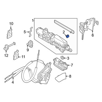 Infiniti OE - Rear Right Outer Exterior Door Handle
