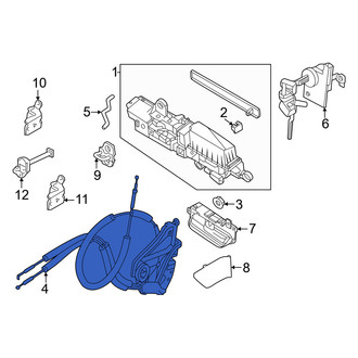 Infiniti OE - Front Left Door Latch Assembly