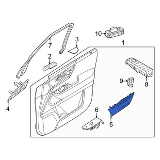Infiniti OE - Front Left Interior Door Handle Trim