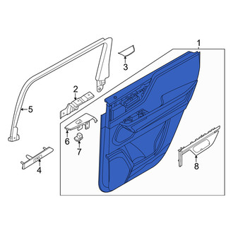 Infiniti OE - Rear Left Inner Door Interior Trim Panel