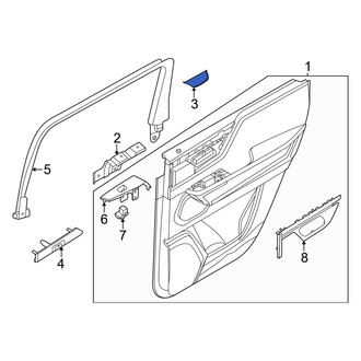 Infiniti OE - Rear Left Door Interior Trim Panel Cap