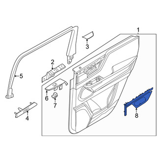 Infiniti OE - Front Left Interior Door Handle Trim