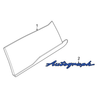 Infiniti OE - Rear Right Quarter Panel Emblem
