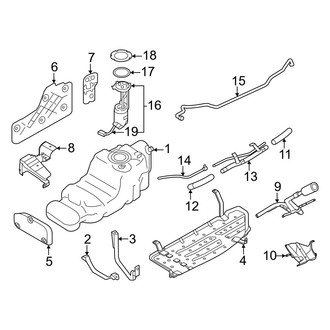 Infiniti OE - Fuel System Components
