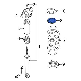 Infiniti OE - Rear Upper Coil Spring Insulator